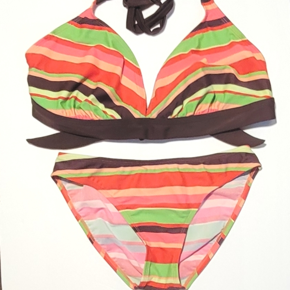 Aerin Rose Stipe Bikini.